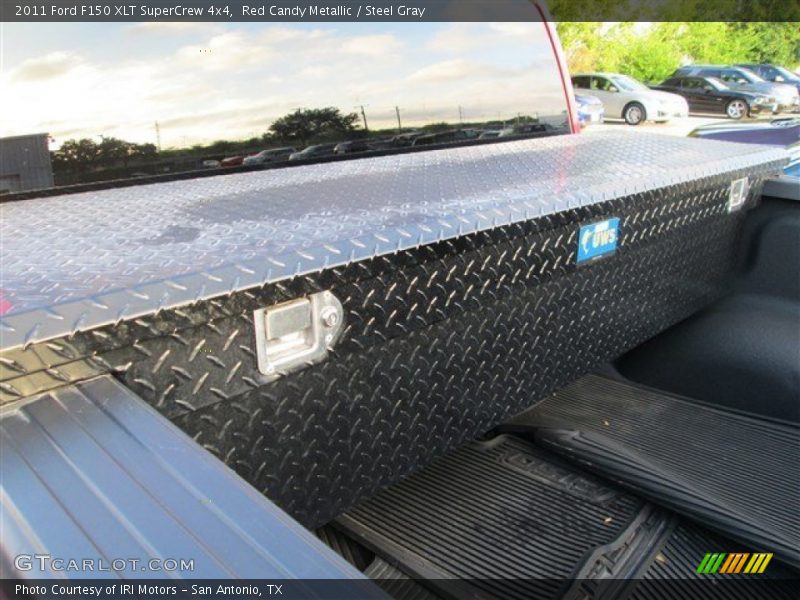 Red Candy Metallic / Steel Gray 2011 Ford F150 XLT SuperCrew 4x4