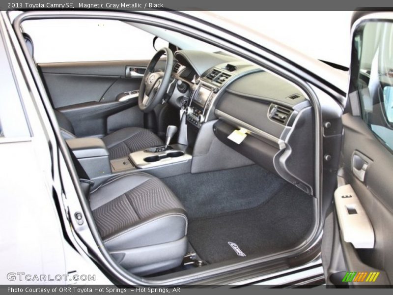 Magnetic Gray Metallic / Black 2013 Toyota Camry SE