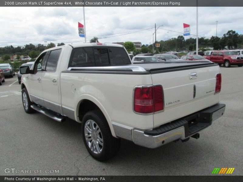 White Chocolate Tri-Coat / Light Parchment/Espresso Piping 2008 Lincoln Mark LT SuperCrew 4x4