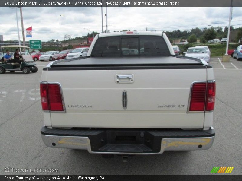 White Chocolate Tri-Coat / Light Parchment/Espresso Piping 2008 Lincoln Mark LT SuperCrew 4x4