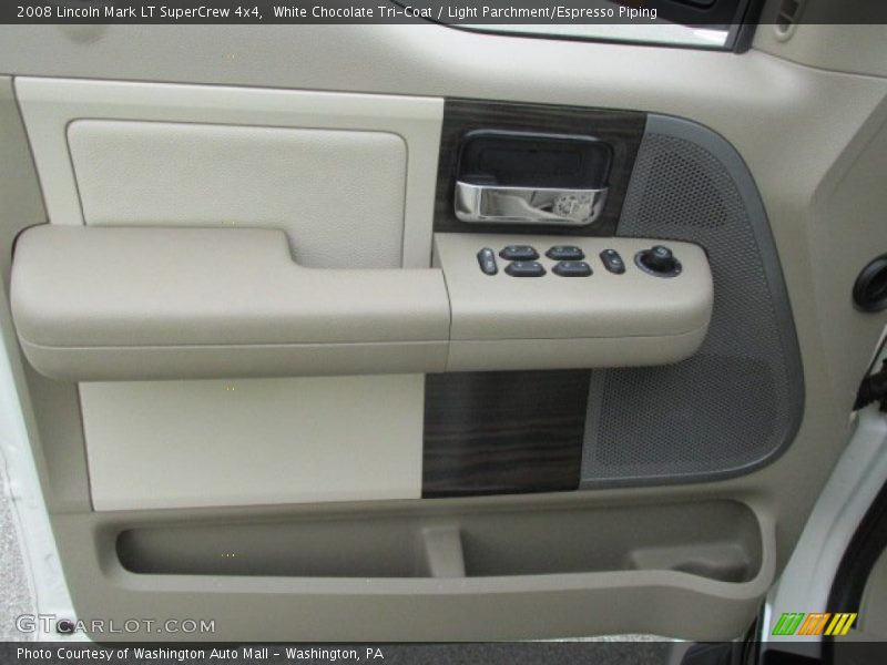 White Chocolate Tri-Coat / Light Parchment/Espresso Piping 2008 Lincoln Mark LT SuperCrew 4x4