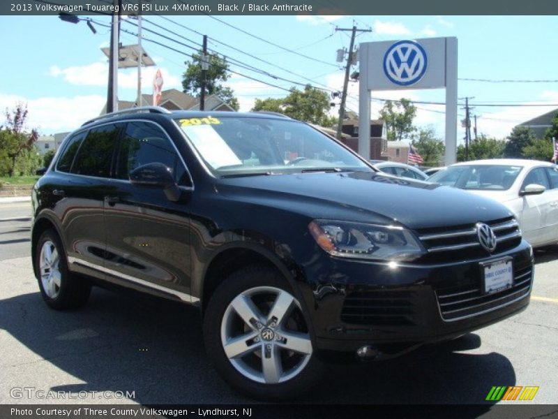 Black / Black Anthracite 2013 Volkswagen Touareg VR6 FSI Lux 4XMotion