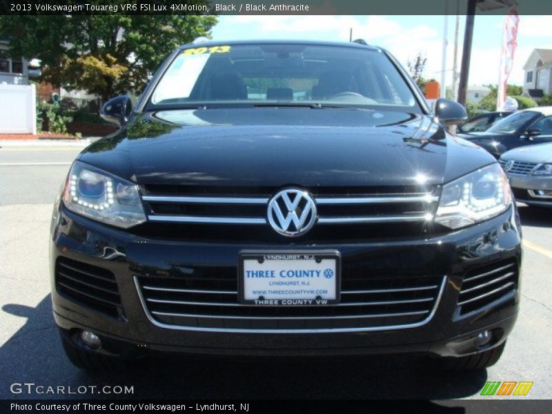 Black / Black Anthracite 2013 Volkswagen Touareg VR6 FSI Lux 4XMotion