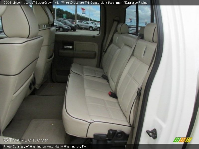 White Chocolate Tri-Coat / Light Parchment/Espresso Piping 2008 Lincoln Mark LT SuperCrew 4x4