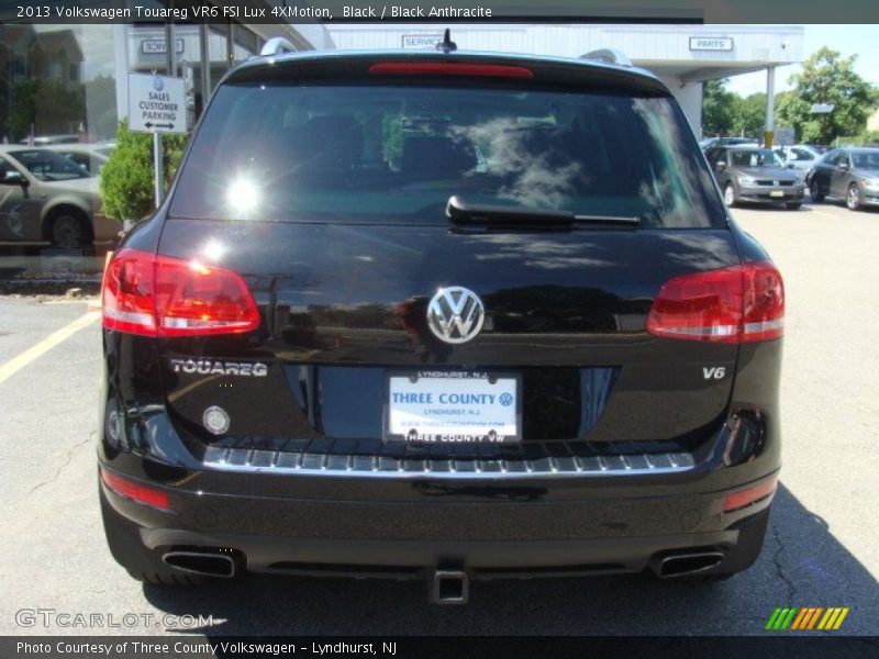 Black / Black Anthracite 2013 Volkswagen Touareg VR6 FSI Lux 4XMotion