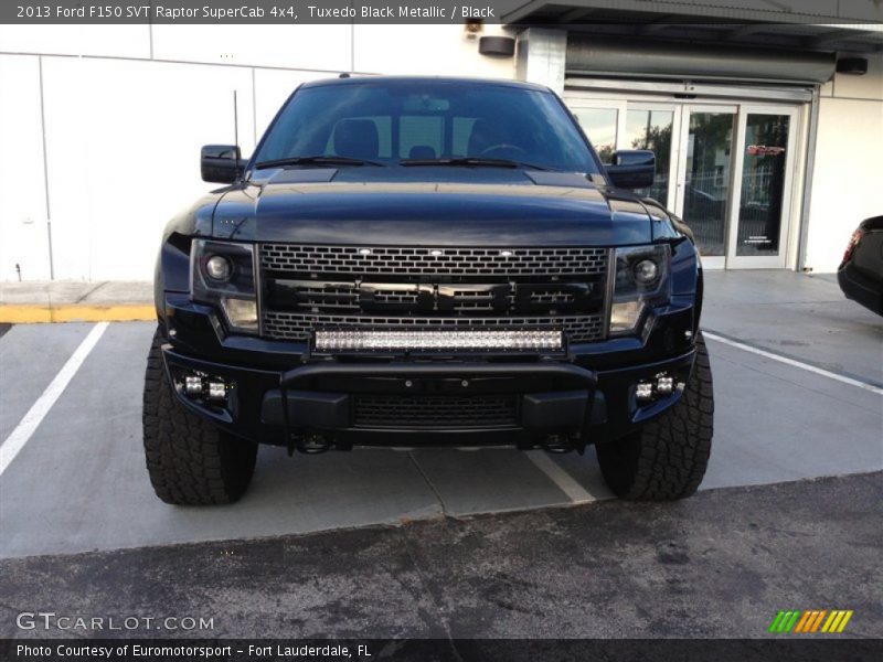  2013 F150 SVT Raptor SuperCab 4x4 Tuxedo Black Metallic