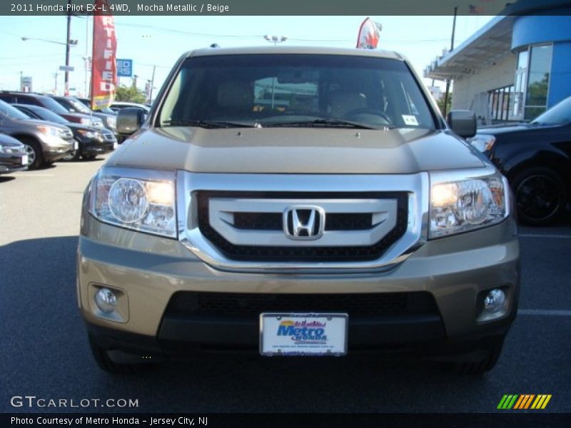 Mocha Metallic / Beige 2011 Honda Pilot EX-L 4WD