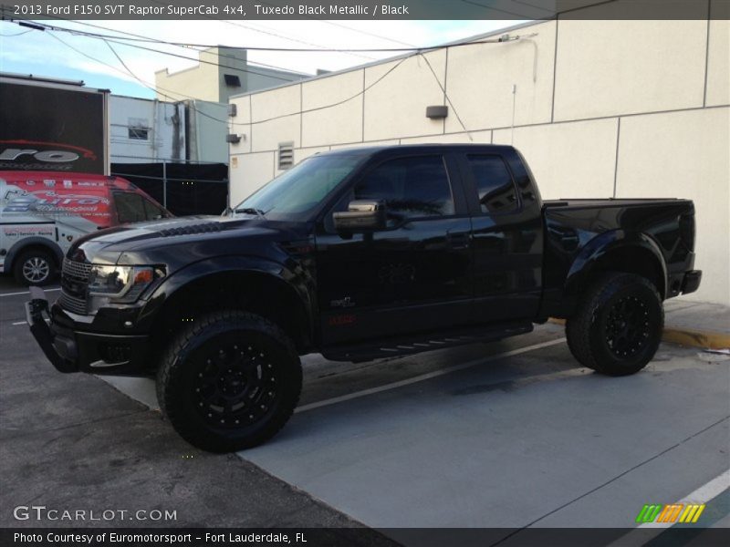 Tuxedo Black Metallic / Black 2013 Ford F150 SVT Raptor SuperCab 4x4