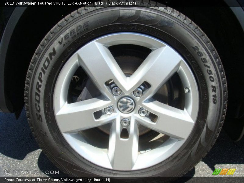 Black / Black Anthracite 2013 Volkswagen Touareg VR6 FSI Lux 4XMotion