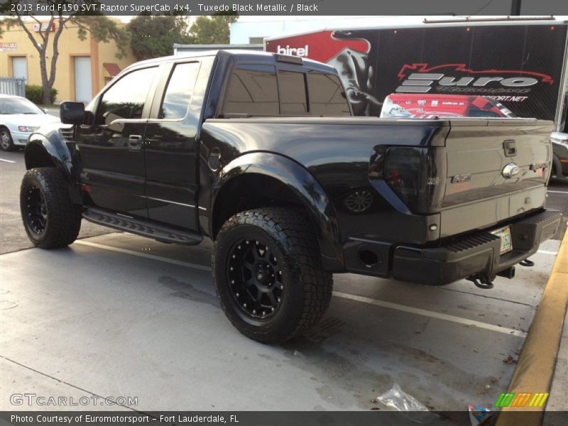 Tuxedo Black Metallic / Black 2013 Ford F150 SVT Raptor SuperCab 4x4