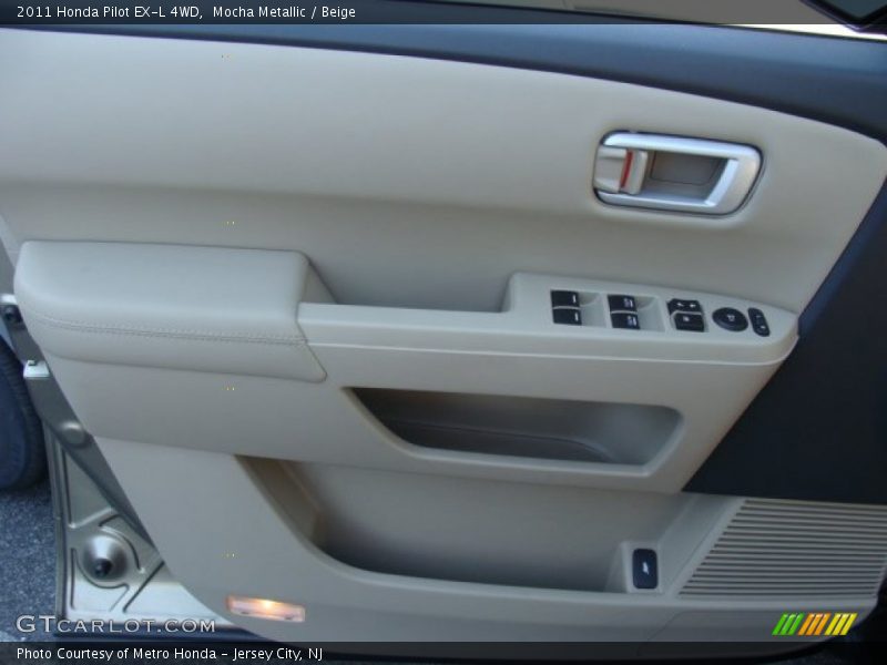 Mocha Metallic / Beige 2011 Honda Pilot EX-L 4WD