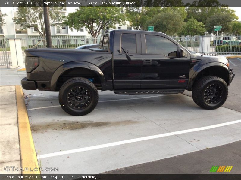  2013 F150 SVT Raptor SuperCab 4x4 Tuxedo Black Metallic