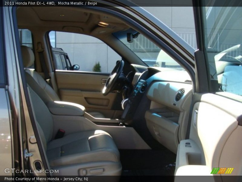 Mocha Metallic / Beige 2011 Honda Pilot EX-L 4WD