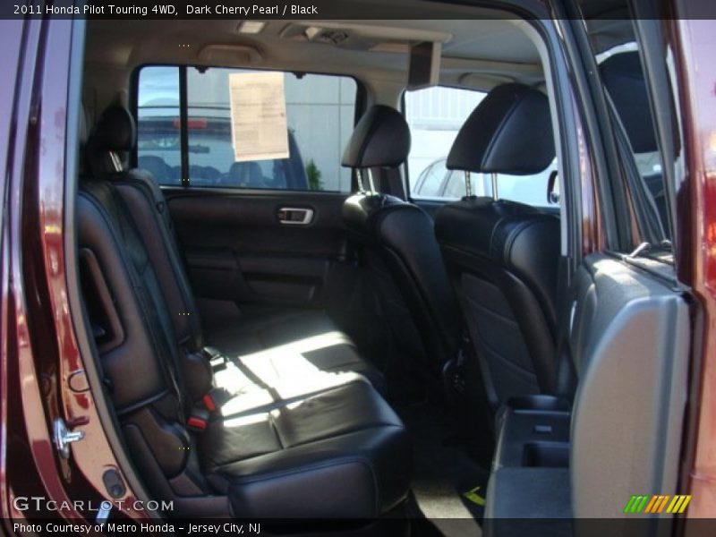 Dark Cherry Pearl / Black 2011 Honda Pilot Touring 4WD