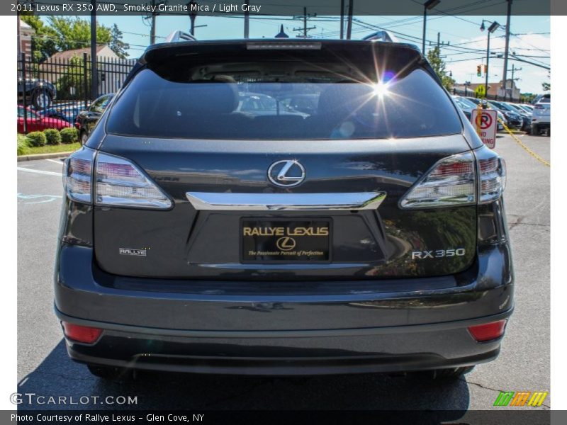 Smokey Granite Mica / Light Gray 2011 Lexus RX 350 AWD