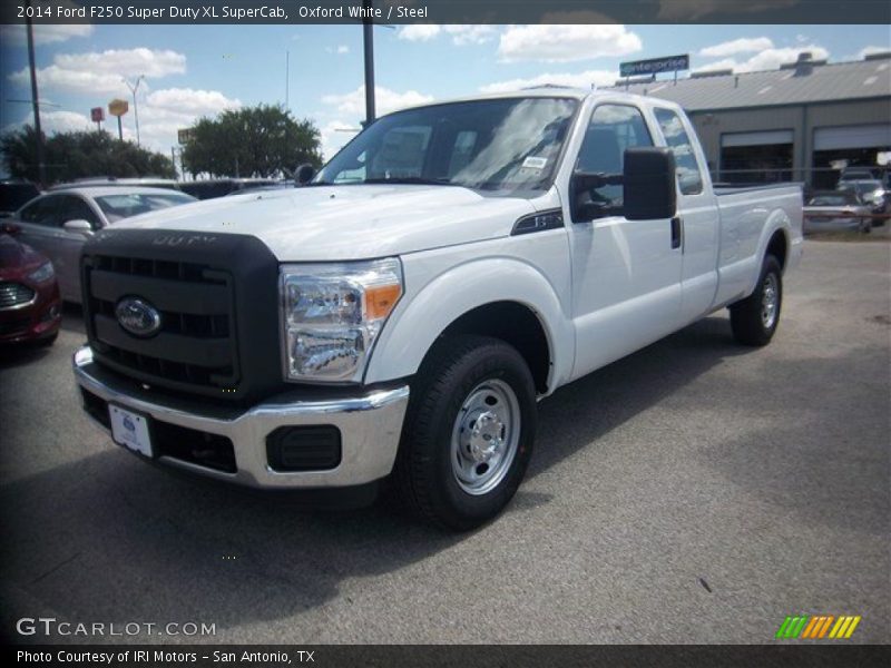 Oxford White / Steel 2014 Ford F250 Super Duty XL SuperCab