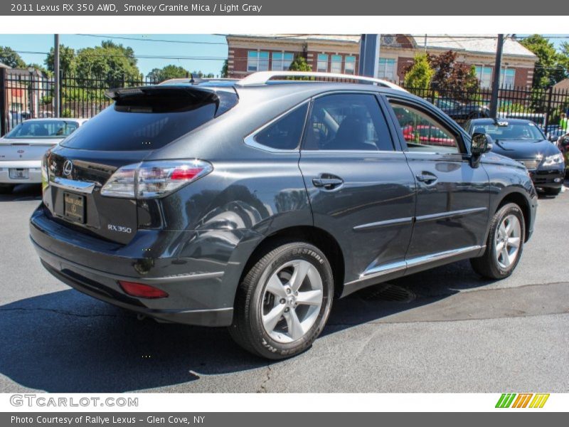 Smokey Granite Mica / Light Gray 2011 Lexus RX 350 AWD