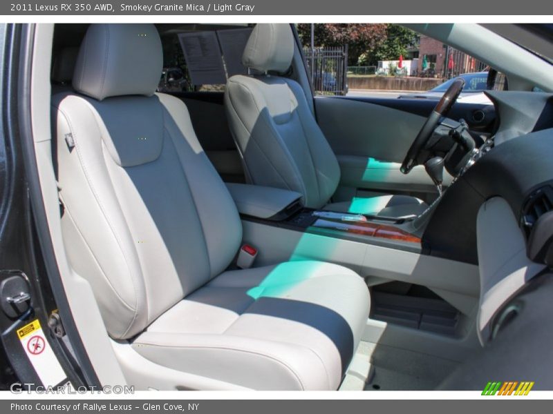 Smokey Granite Mica / Light Gray 2011 Lexus RX 350 AWD