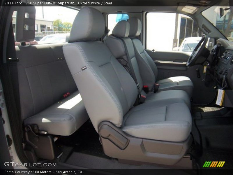  2014 F250 Super Duty XL SuperCab Steel Interior