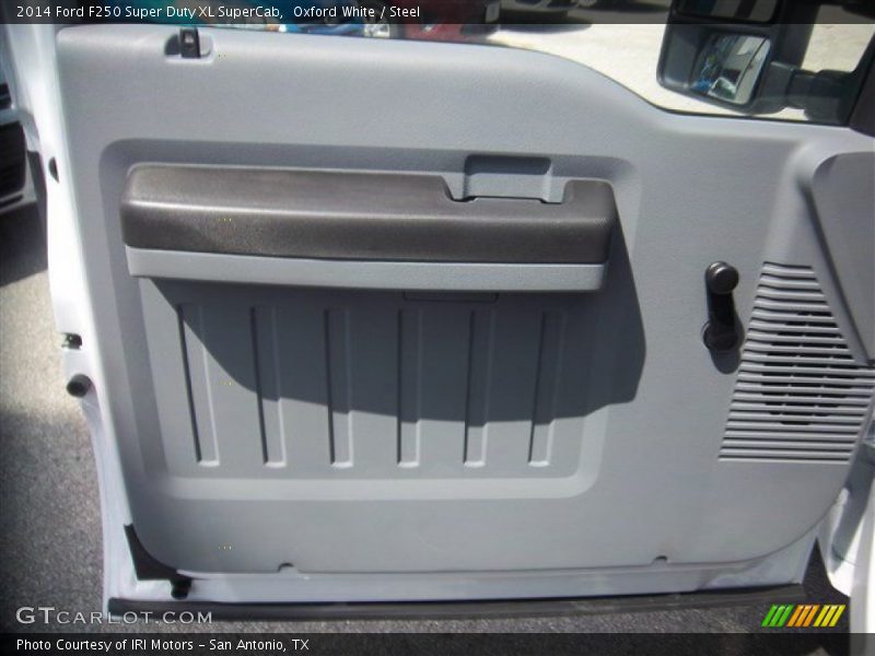 Oxford White / Steel 2014 Ford F250 Super Duty XL SuperCab
