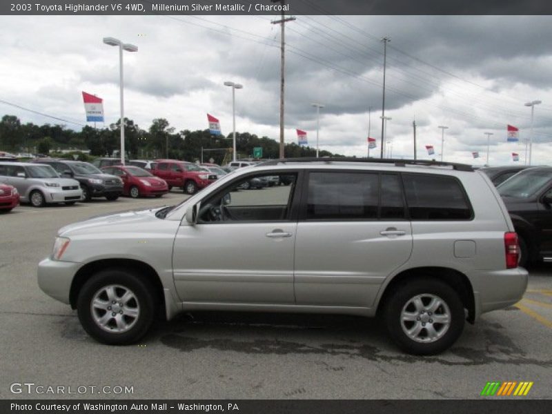 Millenium Silver Metallic / Charcoal 2003 Toyota Highlander V6 4WD