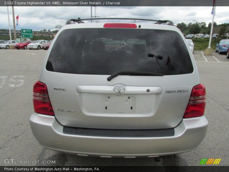 Millenium Silver Metallic / Charcoal 2003 Toyota Highlander V6 4WD
