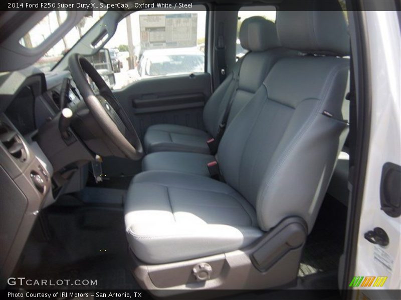 Front Seat of 2014 F250 Super Duty XL SuperCab