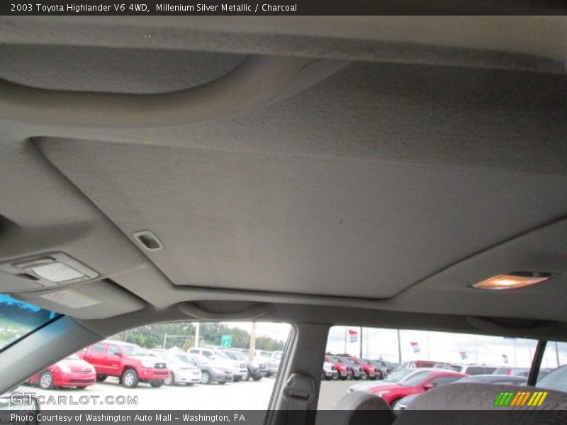 Millenium Silver Metallic / Charcoal 2003 Toyota Highlander V6 4WD