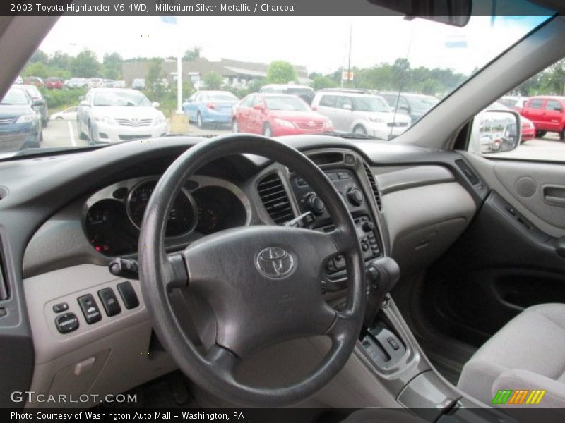 Millenium Silver Metallic / Charcoal 2003 Toyota Highlander V6 4WD