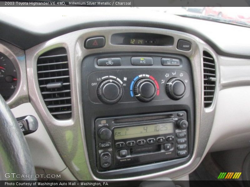 Millenium Silver Metallic / Charcoal 2003 Toyota Highlander V6 4WD