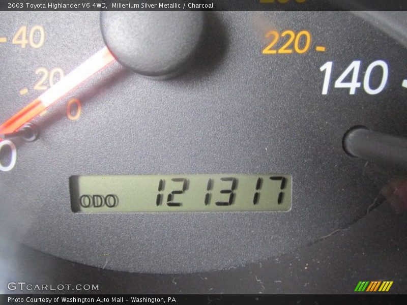 Millenium Silver Metallic / Charcoal 2003 Toyota Highlander V6 4WD
