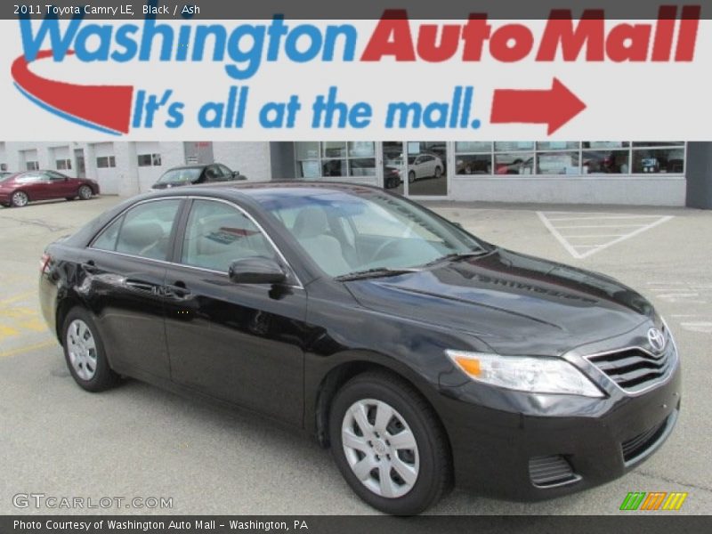 Black / Ash 2011 Toyota Camry LE