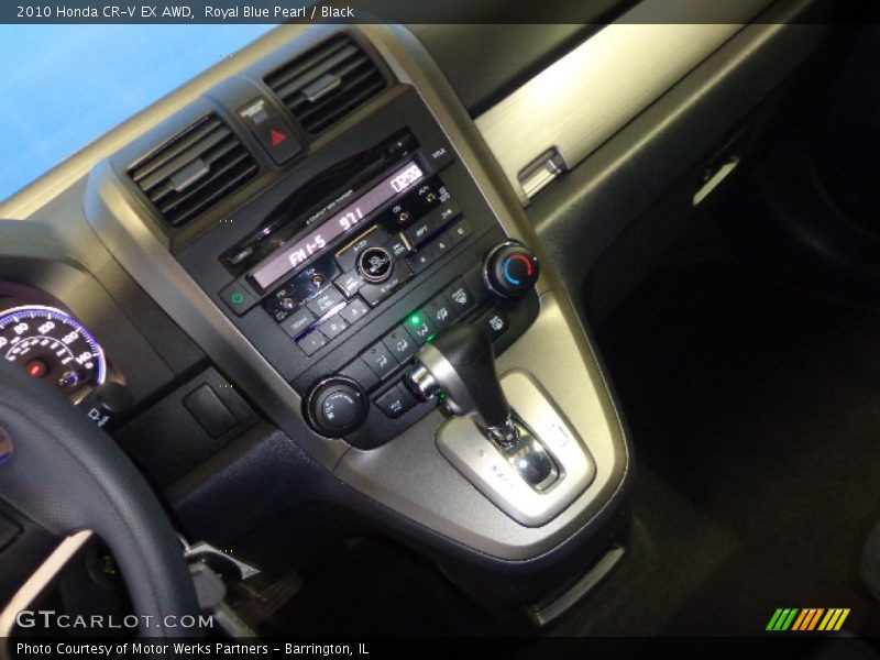 Royal Blue Pearl / Black 2010 Honda CR-V EX AWD
