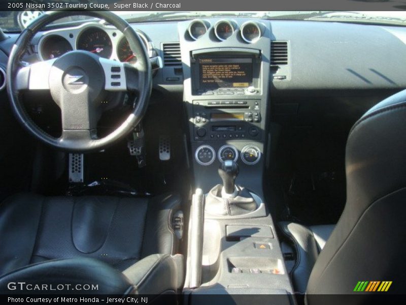 Super Black / Charcoal 2005 Nissan 350Z Touring Coupe