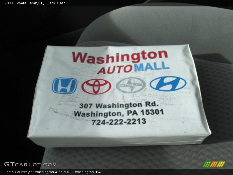 Black / Ash 2011 Toyota Camry LE
