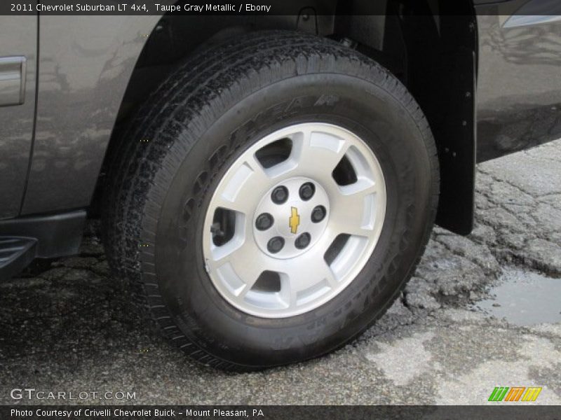 Taupe Gray Metallic / Ebony 2011 Chevrolet Suburban LT 4x4