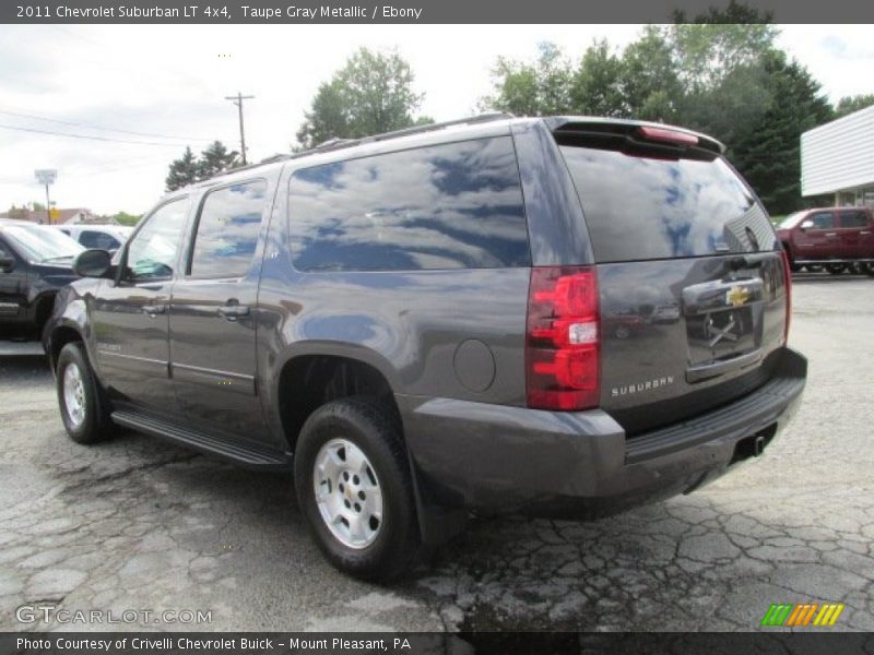 Taupe Gray Metallic / Ebony 2011 Chevrolet Suburban LT 4x4