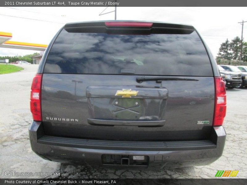 Taupe Gray Metallic / Ebony 2011 Chevrolet Suburban LT 4x4
