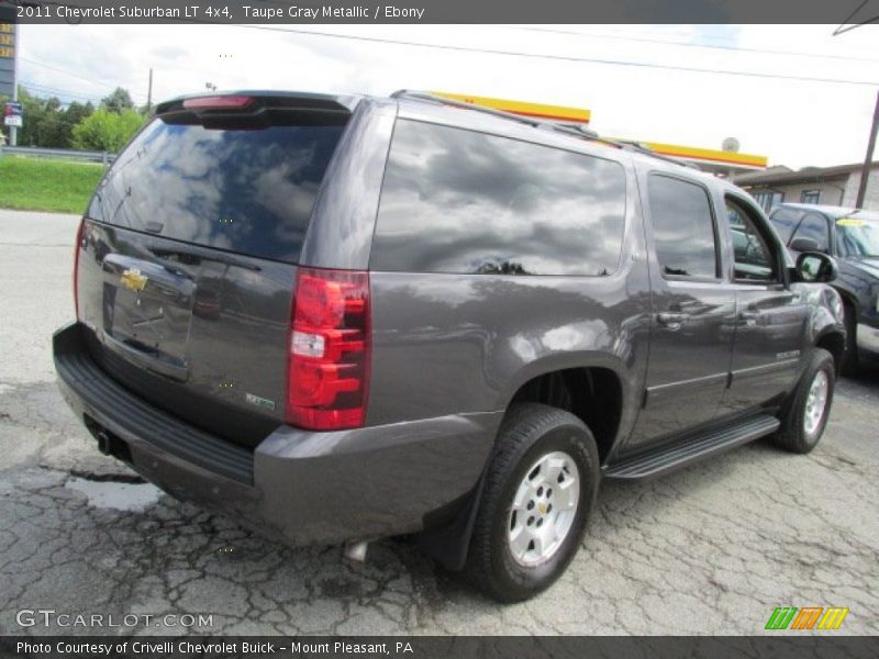 Taupe Gray Metallic / Ebony 2011 Chevrolet Suburban LT 4x4