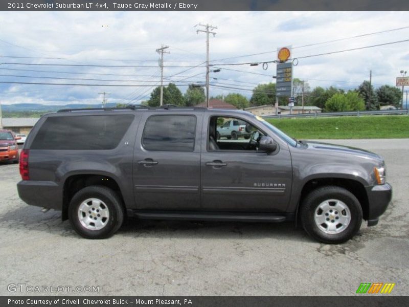 Taupe Gray Metallic / Ebony 2011 Chevrolet Suburban LT 4x4