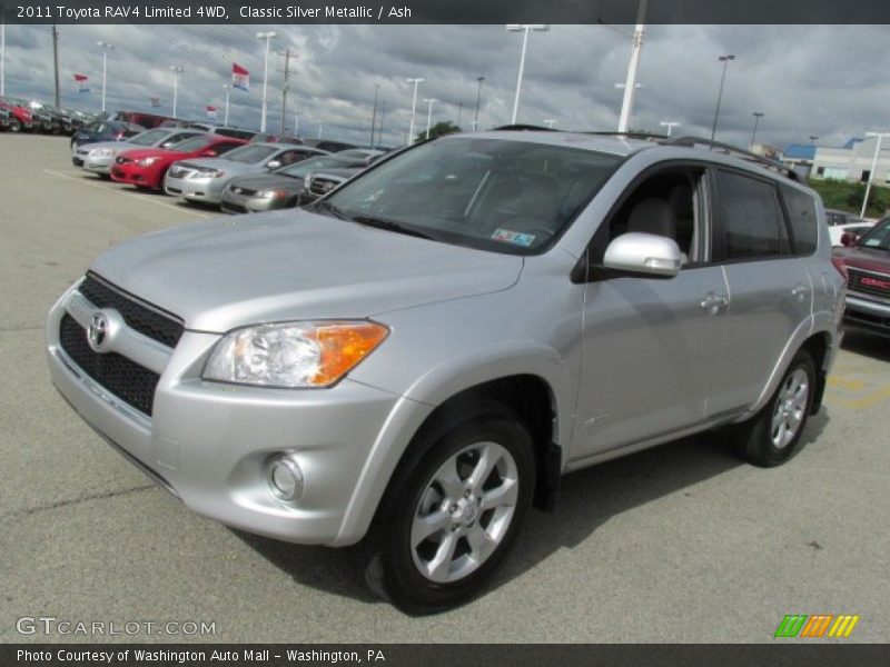 Classic Silver Metallic / Ash 2011 Toyota RAV4 Limited 4WD