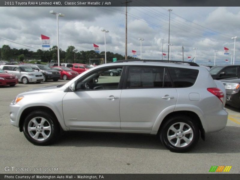 Classic Silver Metallic / Ash 2011 Toyota RAV4 Limited 4WD