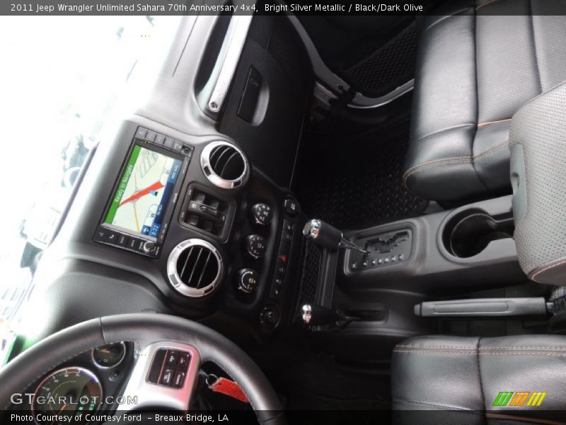 Bright Silver Metallic / Black/Dark Olive 2011 Jeep Wrangler Unlimited Sahara 70th Anniversary 4x4