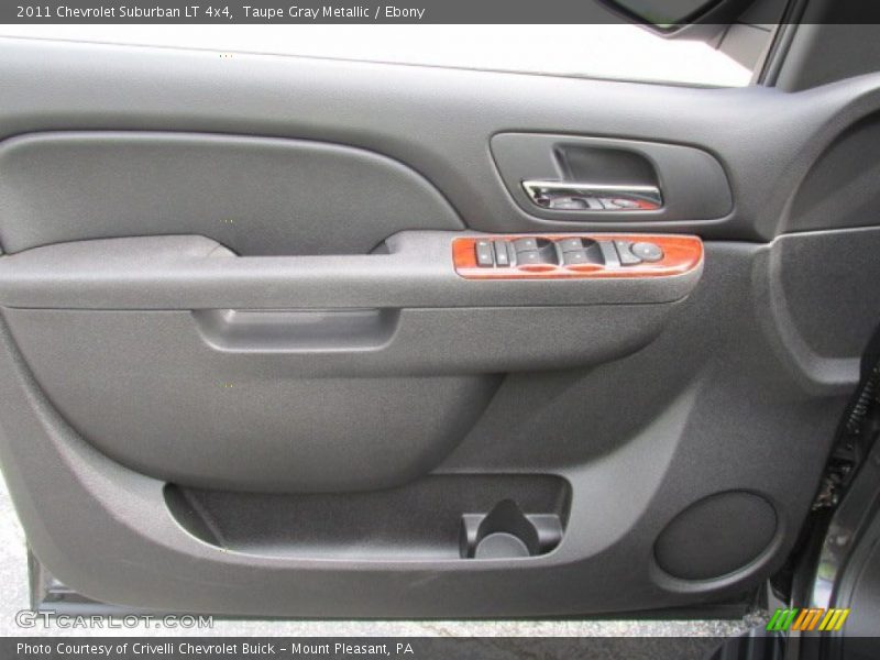 Taupe Gray Metallic / Ebony 2011 Chevrolet Suburban LT 4x4