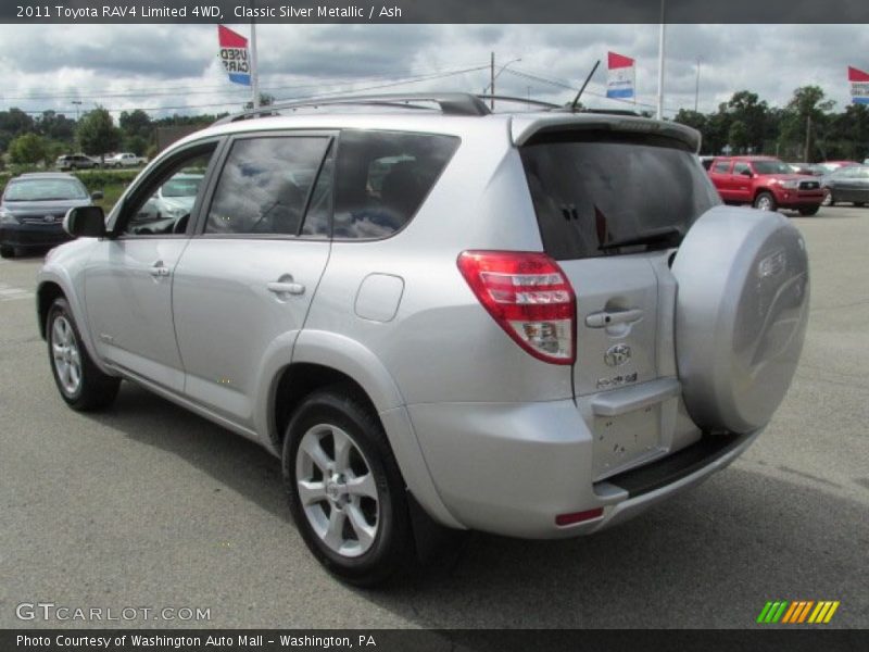 Classic Silver Metallic / Ash 2011 Toyota RAV4 Limited 4WD