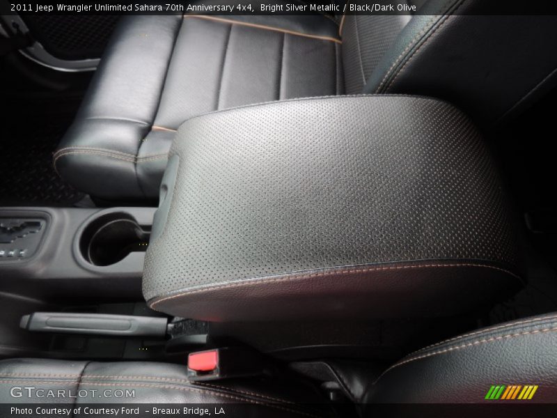 Bright Silver Metallic / Black/Dark Olive 2011 Jeep Wrangler Unlimited Sahara 70th Anniversary 4x4