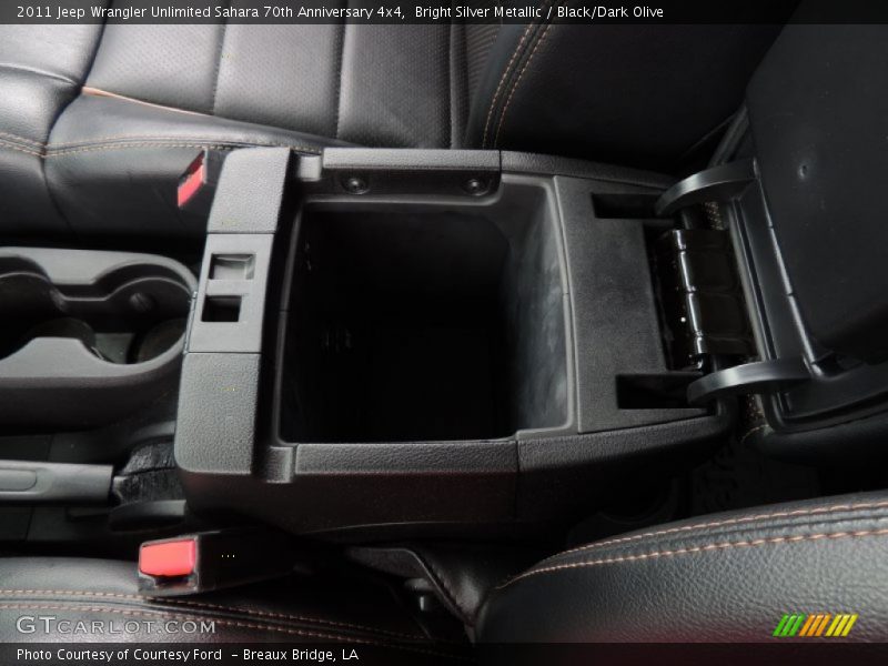 Bright Silver Metallic / Black/Dark Olive 2011 Jeep Wrangler Unlimited Sahara 70th Anniversary 4x4