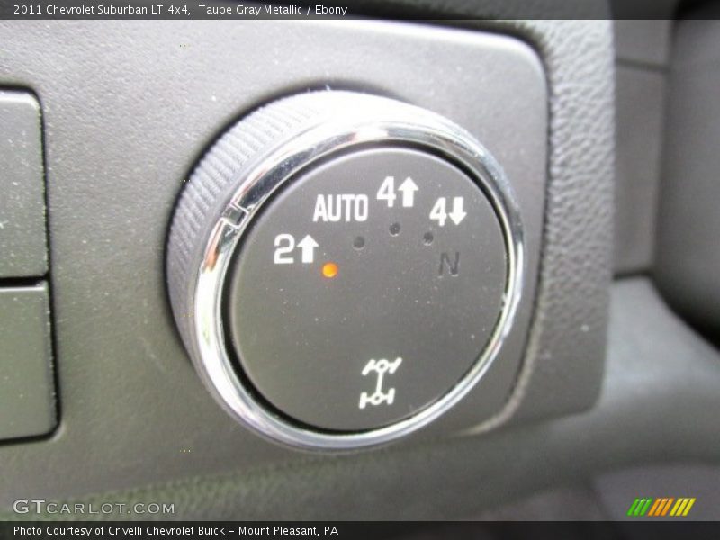 Taupe Gray Metallic / Ebony 2011 Chevrolet Suburban LT 4x4