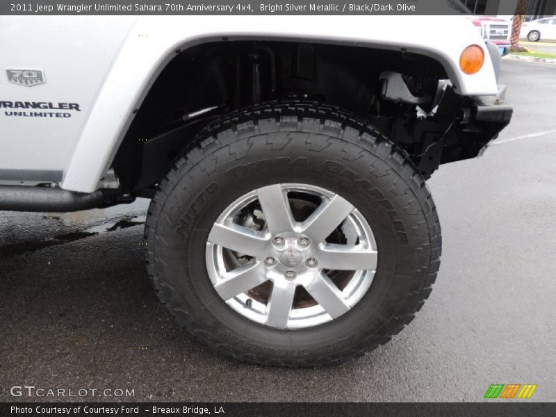 2011 Wrangler Unlimited Sahara 70th Anniversary 4x4 Wheel
