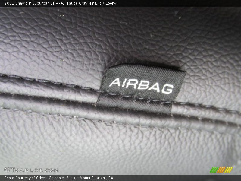 Taupe Gray Metallic / Ebony 2011 Chevrolet Suburban LT 4x4